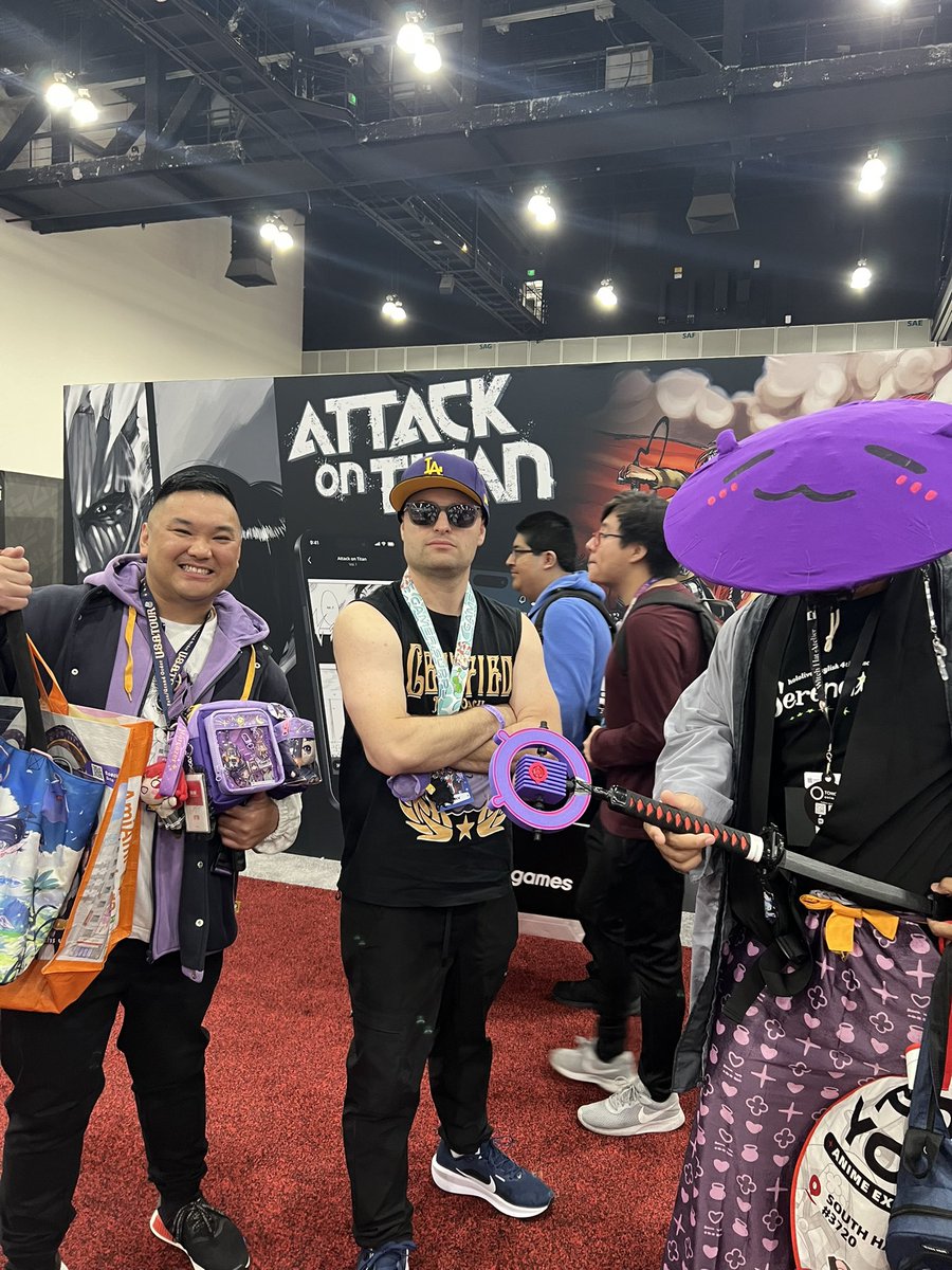 MI0dachi's tweet photo. I’m so glad I was inspired to make this cosplay 😌 I loved representing Ina and the Takodachis
I got to meet fantastic people too!
@matadorart64 @Spartanii121 https://t.co/qSER1RsgdV