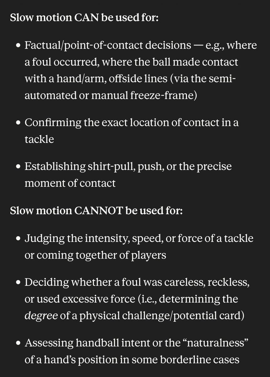 AlZeidenfeld's tweet photo. VAR can not be used in the way it was used to issue the red card to Balogun. Period. https://t.co/9BY3lBaZd2