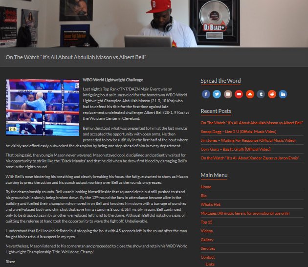 blazinonecom's tweet photo. #whatshot #djblaze #onthewatch Itโs All About Abdullah Mason vs Albert Bell
#masonbell Hit the link to read fight write up! https://t.co/VfB0Vi9RsT https://t.co/bmcIeDmcOf