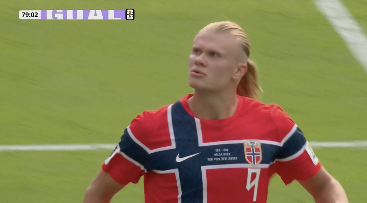 ofootball__'s tweet photo. GOOOOOAAAAAAALLLLLLLLL!

🚩 Live: Brazil 0-1 Norway

⚽️ Goal: Erling Haaland (80’) https://t.co/dk5XjlqQzl