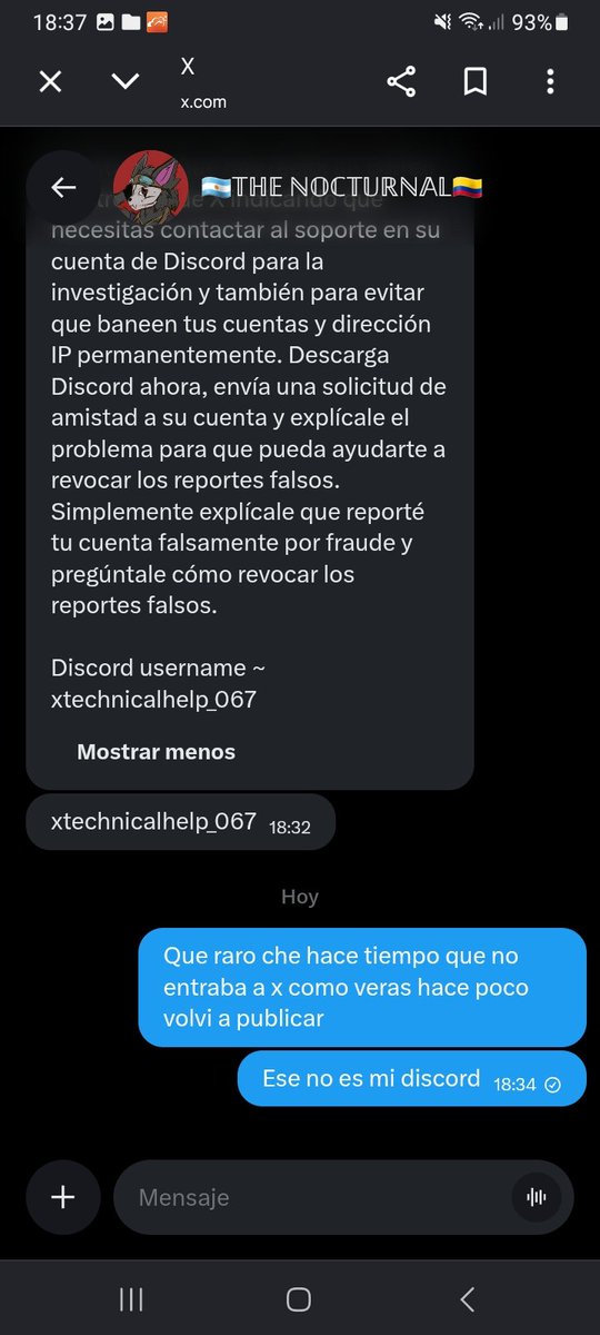 McMacarius's tweet photo. Me acaba de avisar que van a banearme en twitter, es real esto? https://t.co/Zkqrz5Gba4