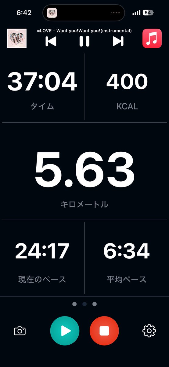 i_sei321's tweet photo. 遅いけどちゃんと走った https://t.co/yn7zi3Z2ZI