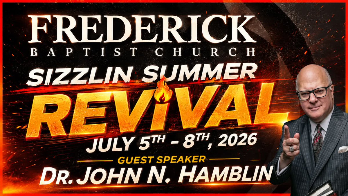 DrJohnNHamblin's tweet photo. Heading back to the revival pulpit in Frederick, MD! Joy in serving Jesus! Host pastor, @PastorJSeay ,... https://t.co/AEK14tKHPD