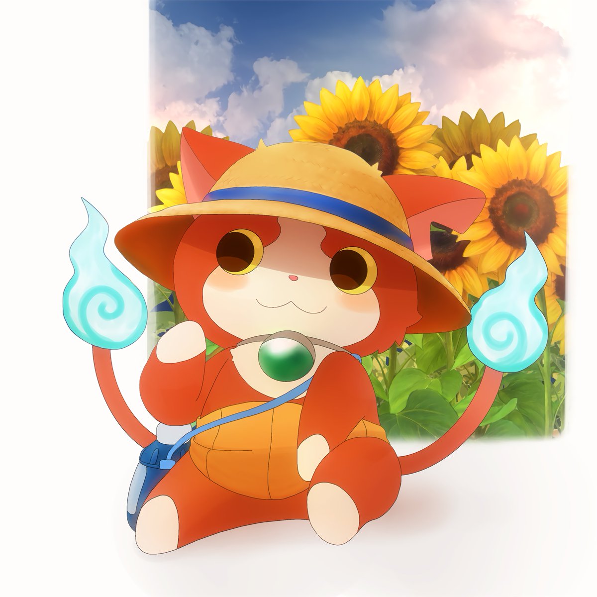 szk_0117's tweet photo. 🌻夏ジバ🐱 https://t.co/CtUoi5MevC