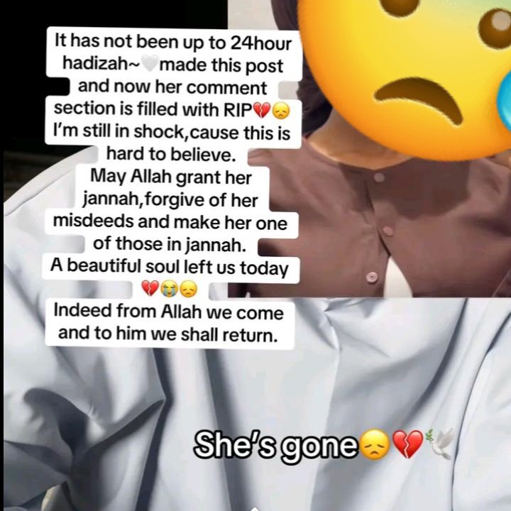 rukks90's tweet photo. Inna lillahi wa inna ilayhi raji’un.

 What a beautiful soul. May Allah have mercy on you, grant you Jannah as your final home, and forgive all your sins. Ameen...🥹💔 https://t.co/p6Rl0S6jk9