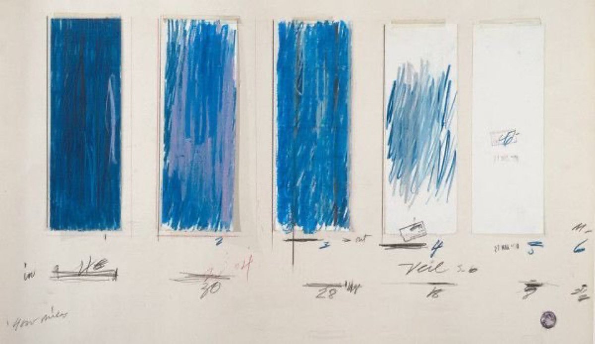 HEX002EA7's tweet photo. "Untitled" by Cy Twombly: https://t.co/xZyN25F6ih