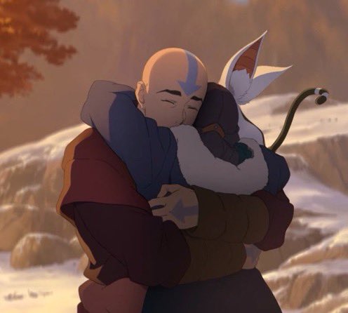 Yoojjay_'s tweet photo. This being followed by the warmest coziest, fluffy looking hug, oh my Kataang🥺❤️ https://t.co/BDArrFWK6N