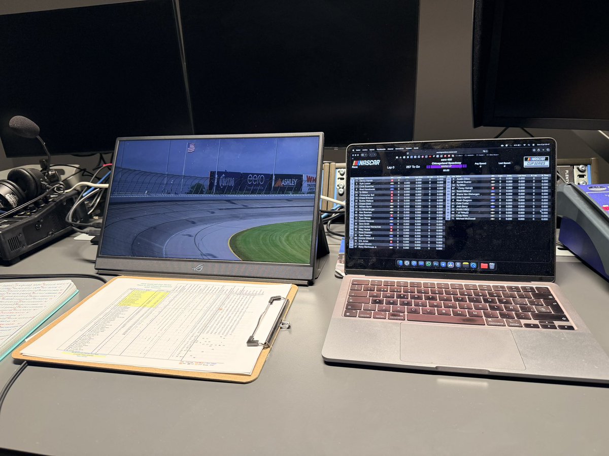 JaviviQuilon's tweet photo. 🎙️🏁 NASCAR | Chicagoland 🏙️

⏰ 0:00 | 📺 @DAZN_ES | 🫂 @DavidDeSanchez 

#NASCARenDAZN https://t.co/50iJyIMNzb