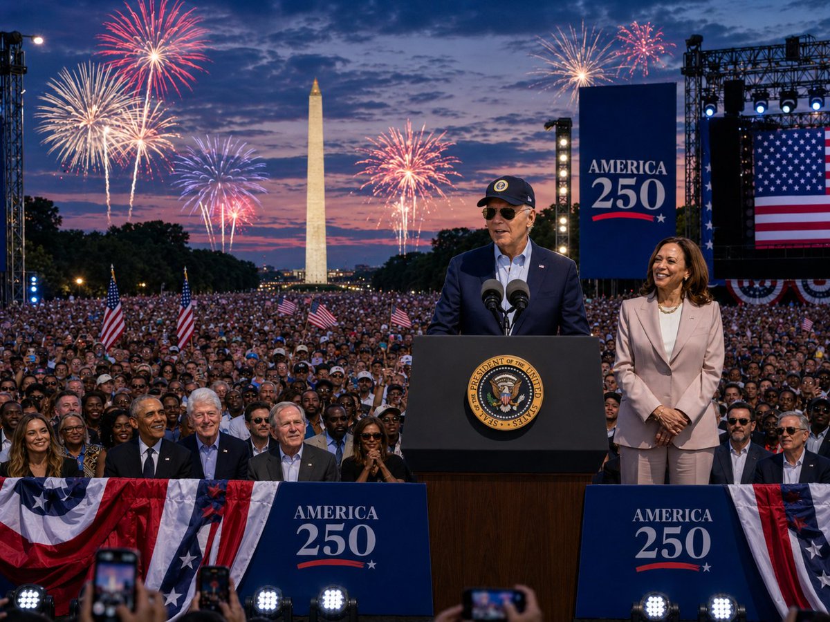 ChrisDJackson's tweet photo. The 250th celebration that we deserved. https://t.co/Y3QbMpjDdv