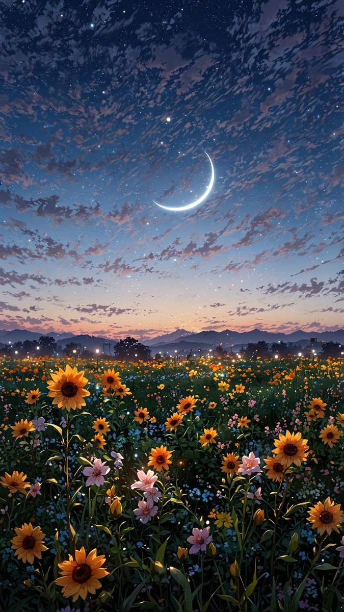 memoryofphotos's tweet photo. 🌙🌻 https://t.co/soNfKsoDUX