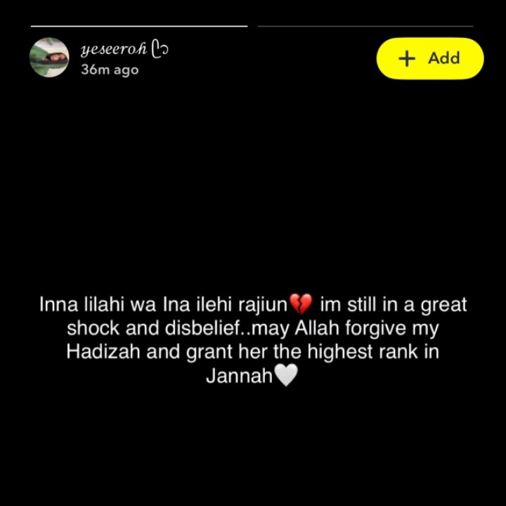 rukks90's tweet photo. Inna lillahi wa inna ilayhi raji’un.

 What a beautiful soul. May Allah have mercy on you, grant you Jannah as your final home, and forgive all your sins. Ameen...🥹💔 https://t.co/p6Rl0S6jk9