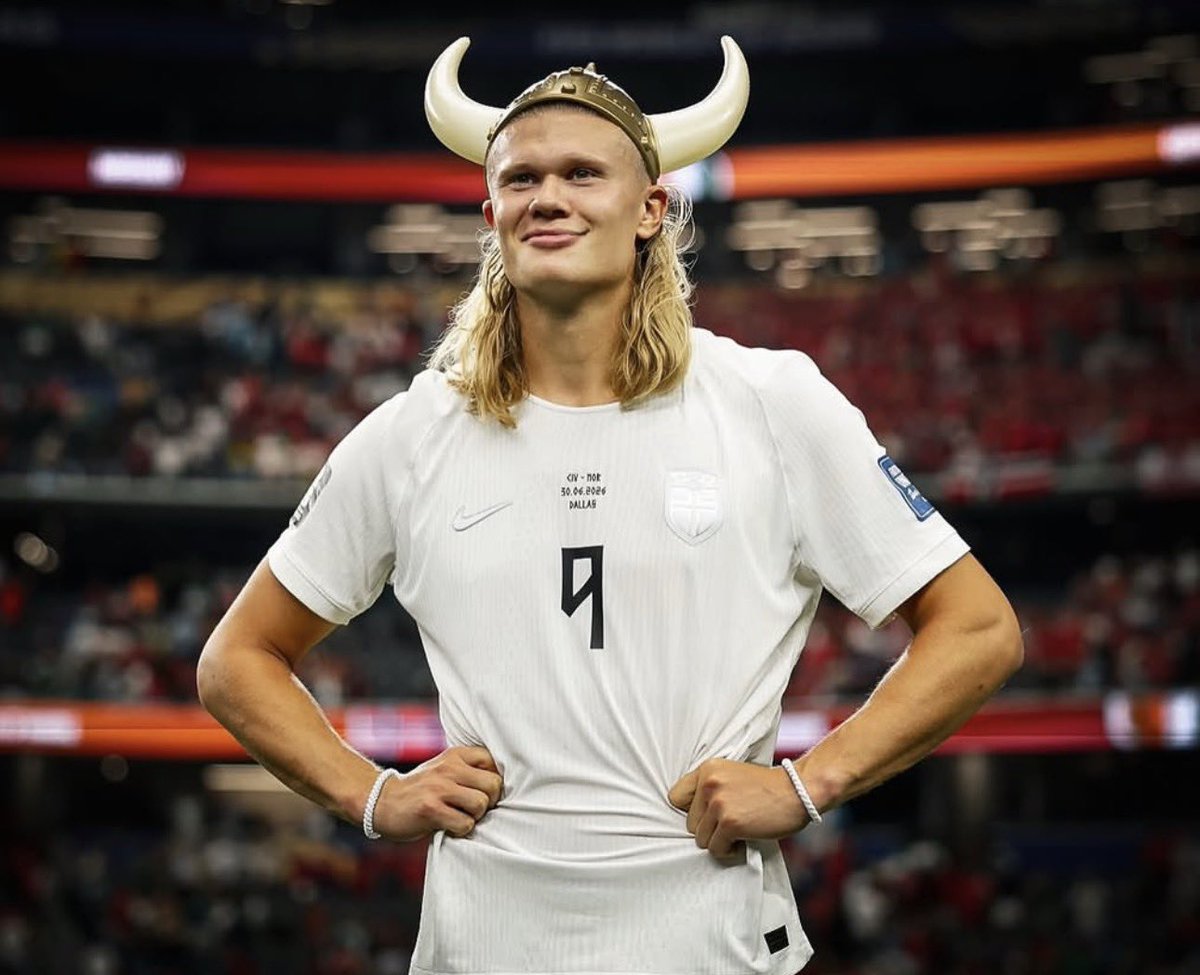 A_EsparzaOteo's tweet photo. Haaland y Noruega esperan rival en Miami. 

México o Inglaterra. 

ESPECTACULAR lo de los Vikingos. https://t.co/ZH0PQuiyaA