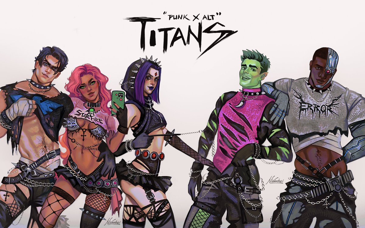 nikkotari's tweet photo. TITANS
#teentitans https://t.co/TGE7LYGbwJ