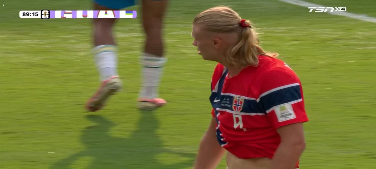 ke7kiptoo34524's tweet photo. #BrazilVsNorway #NORBRA #FIFAWorldCup #WorldCup2026 #Football #Soccer #MatchDay #KnockoutStage #Brazil #Norway #GameDay #FootballFans #WorldFootball #ke7 #LiveFootball
Norway double the lead it's Haaland it's cashual shot it's massive moment for Haaland ...he now has 7 goals https://t.co/8F3F6jjOEc