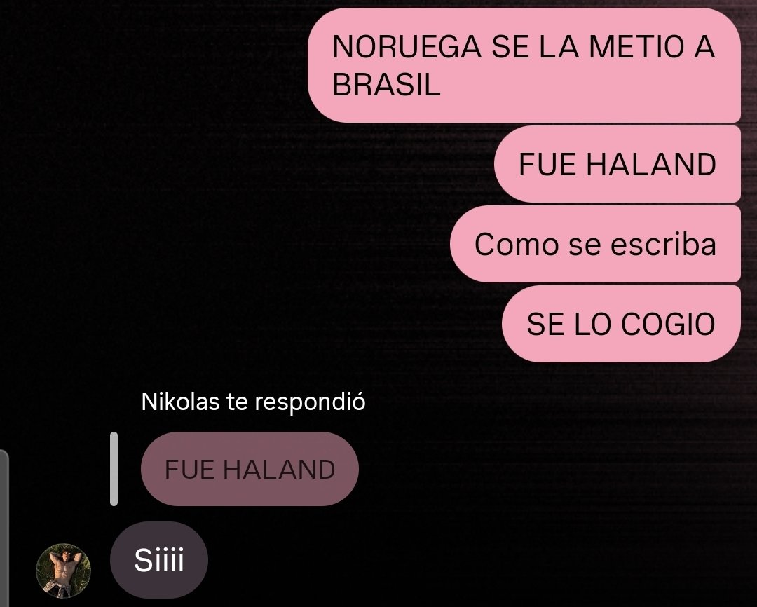 xrtemiss's tweet photo. HALAND SE LOS ESTA COGIENDO @nulkosn https://t.co/fPvLn8pbfu