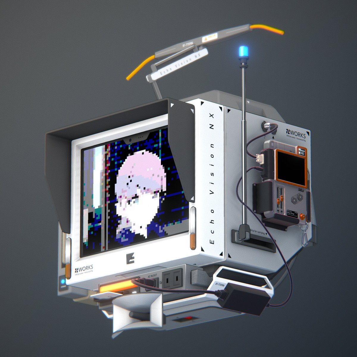 seikatu's tweet photo. EchoVisionのBitSnapアダプタできた
視界がドット絵になって画面に映るようにしてみました
#PLUS_WORKS https://t.co/UVDVfTRgp8