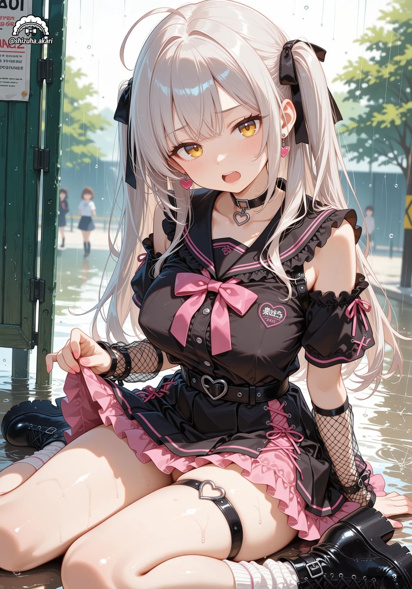 shizuha_akari's tweet photo. おはようございます！
今日は雨ですね～☂

今週もよろしくお願いします💙

SFW. https://t.co/3vrTifrG6D