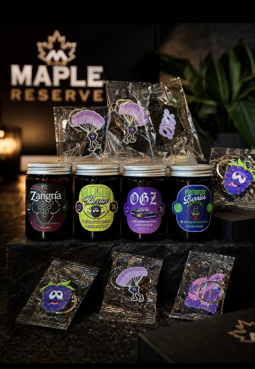 MapleReserveLA's tweet photo. @KapowBaSed 👀💨

-Zangria
- Melon Berries
- OGZ
- Premium Berries

‼️This one goes quick! LOCK IN! 🔐🚚‼️ https://t.co/k9X2g6QaLp