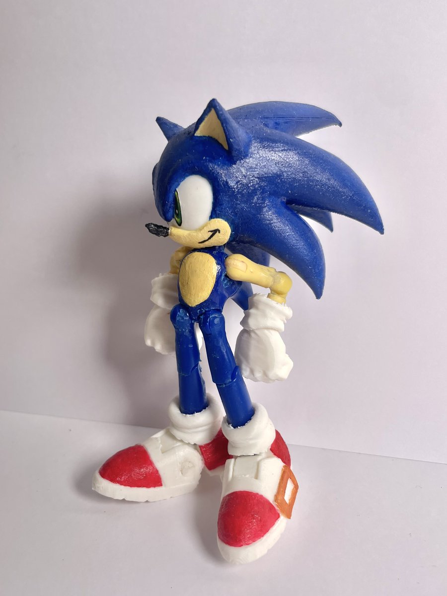 ScrubTastick's tweet photo. Hi guys !
Promoting my CUSTOM SONIC FIGURES !!
I'm selling these on ebay AND etsy !
-Elbow articulation
-Cut clearance for more joint movement
-A custom head
-3 pairs of different hands
-Shoe articulation
LINK IN REPLY #SonicTheHedgehog #Sonic #SonicFigure https://t.co/1dFGKsEbmF