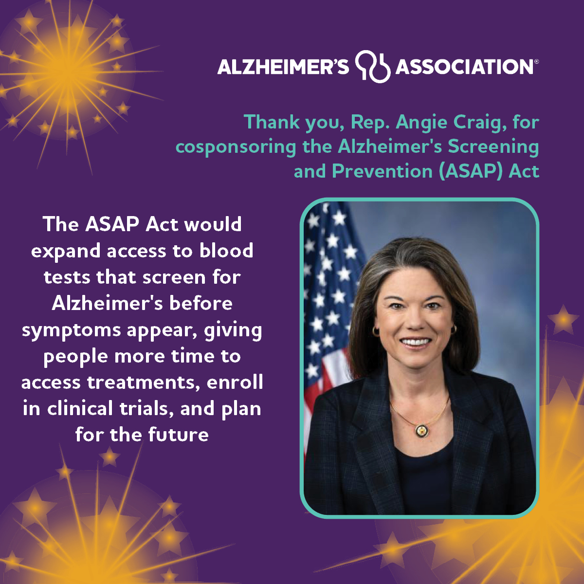 alzMNND's tweet photo. @RepAngieCraig https://t.co/M9oeiacylC