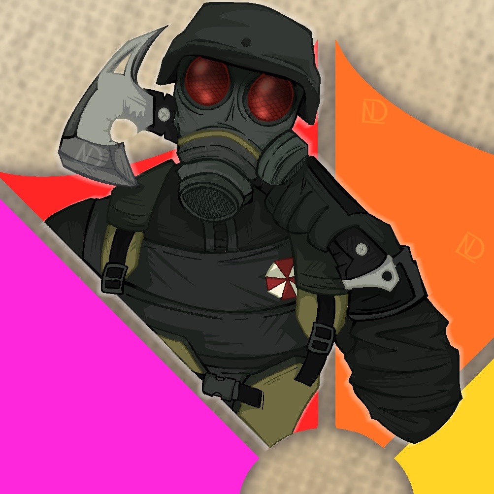 Nat_draw_'s tweet photo. No face. No fear. ❤️💀
#ResidentEvilㅤ #drawingㅤㅤ #fanartㅤㅤㅤㅤ https://t.co/7B2QkK7CC1
