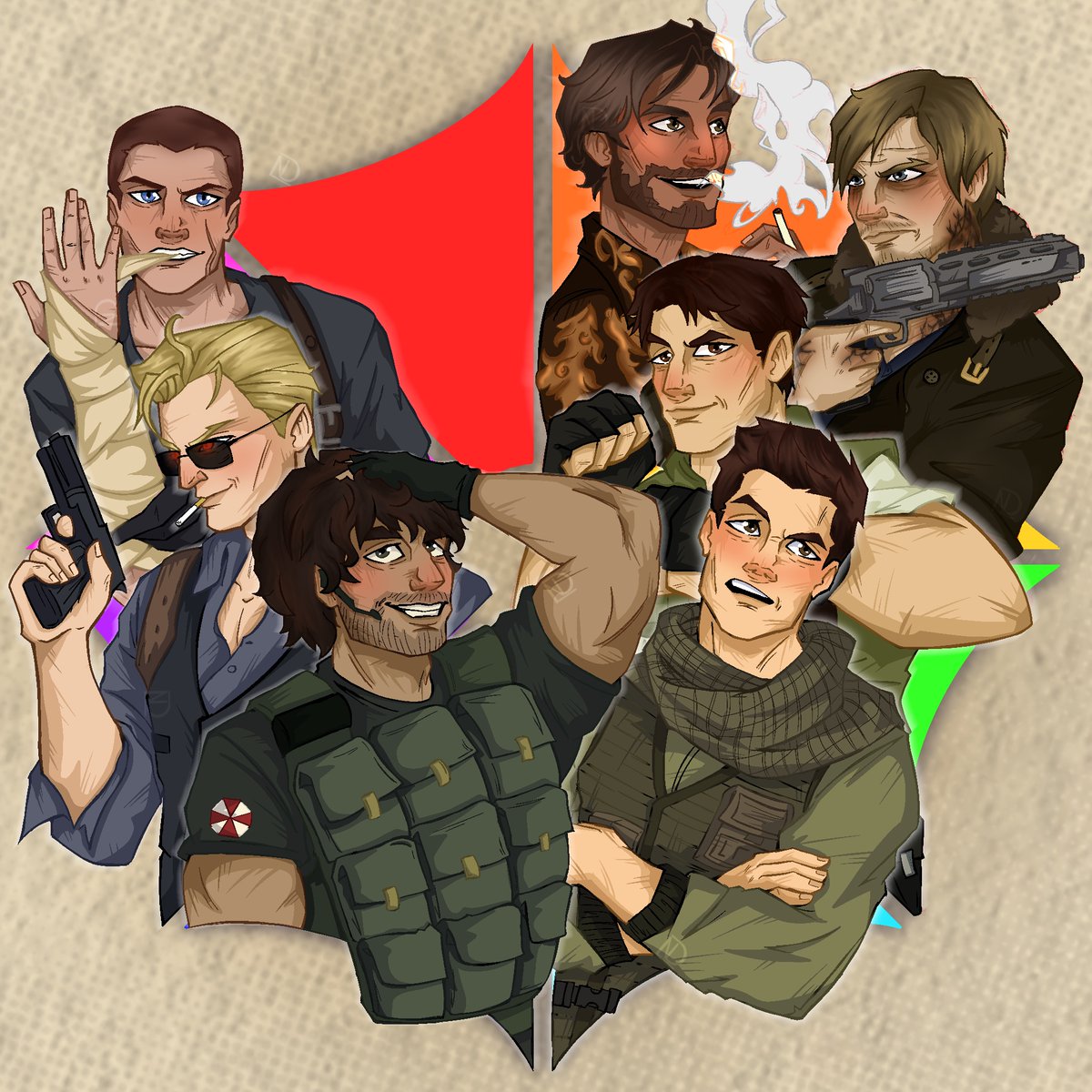 Nat_draw_'s tweet photo. Too stubborn to quit. Too strong to lose. 🩷🔥

#ResidentEvilㅤ #artㅤㅤㅤㅤ #drawingㅤㅤ https://t.co/YdShcTHrZV