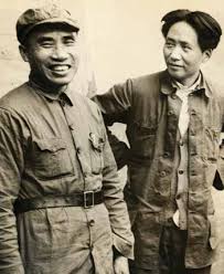 TheHistoryOfSo1's tweet photo. Commander-in-Chief, first of the Chinese Red Army and then of the People's Liberation Army until 1954, and a leading figure in the Chinese Communist Party, Zhu De (pictured with Mao Ze Dong) died on July 6, 1976. #OTD #China https://t.co/3U6bZljaEL
