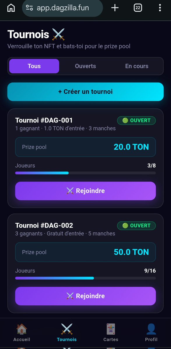 Magnatane's tweet photo. Mint ☑️
Création de tournois avec escrow ☑️
Enregistrement X ☑️
Chat tournois fermé _en cours
NFTs Multichaines_à faire
Bridge _why not 
Système de points avec leaderboard $DAGzilla _en cours https://t.co/7zdxTiGHvf