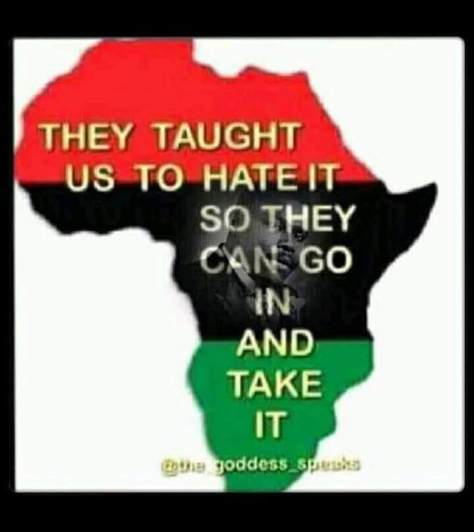 Georgemosiah's tweet photo. 🧐We don't need the world.The world needs Afrika! Afrika must unite for we are all in this together; if we don’t support each other, we won’t survive.#Beware #TheRaceOfLife #SurvivalOfTheFittestRace 🤔🔆🌍💫🌄⚡💥✊🏿🔥❤️🖤 https://t.co/YdRkZJKBSP