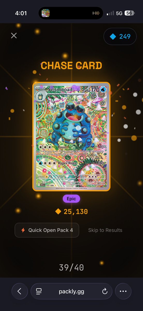 RyanTT28's tweet photo. Week isn't over till the fat toad sings. 🐸@Packly_gg https://t.co/c0dAp6hdQN