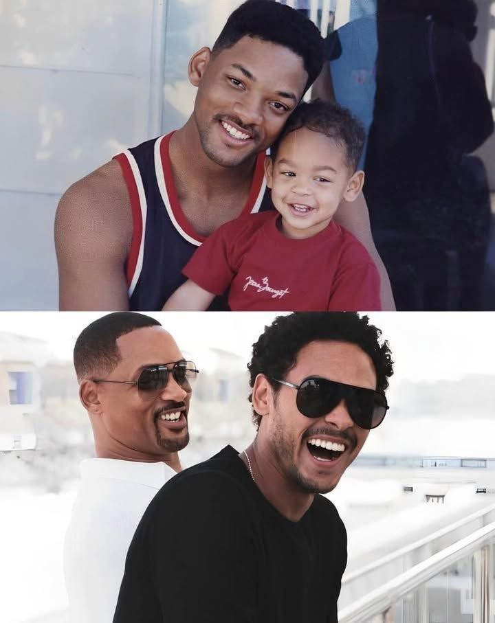 freakoutsideofx's tweet photo. Will Smith and his first son❤️ https://t.co/0j7HlU0Nun