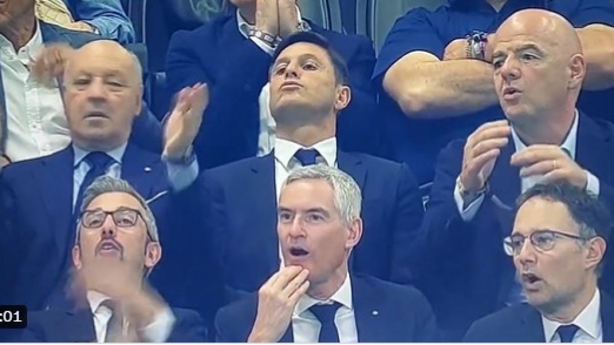 ConteVanja's tweet photo. - Il peggior presidente #Fifa di sempre #Infantino
- il peggior presidente #UEFA di sempre #Ceferin
- il peggiore presidente #figc di sempre #Gravina

Cos’hanno in comune questi 3?
#InterMerda sta divorando il calcio mondiale come un cancro! https://t.co/nIrhZPQWwq