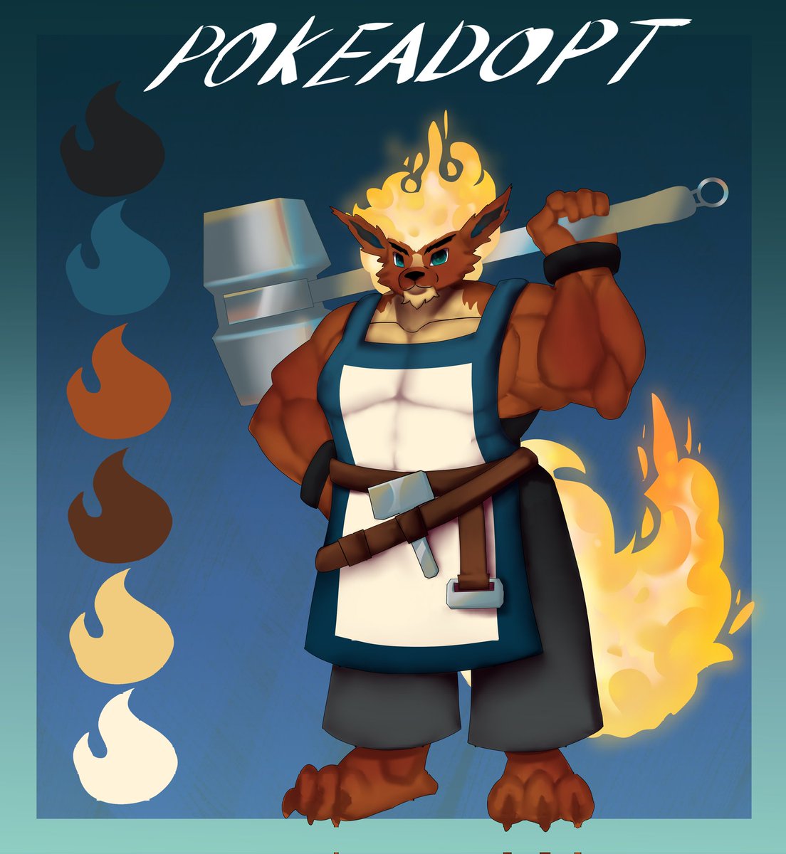 ANASARmoth's tweet photo. This is the design I came up with for Flarion :3
#pokemonㅤㅤㅤ #fanartㅤㅤㅤㅤ #AtristOnTwitter https://t.co/ifOkY25Mly