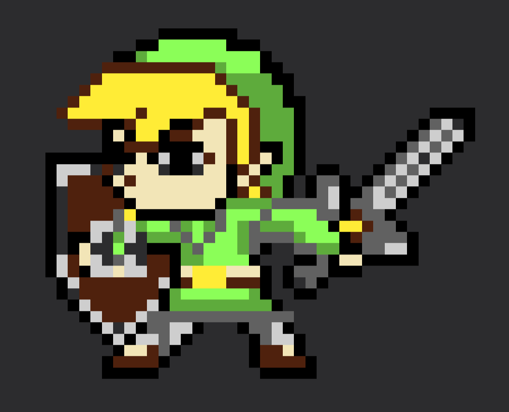 CuteSnail666's tweet photo. legend of zelda pixel art 

#art #pixelartㅤㅤㅤㅤ #zelda #NintendoClassics https://t.co/FWAZBnRLZz