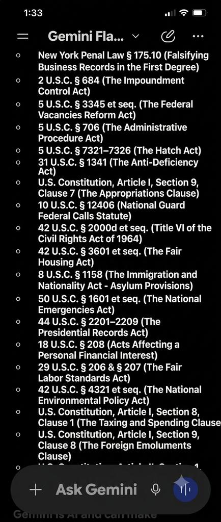 CShort53's tweet photo. @CindyBr97486607 @CalltoActivism Are you fucking serious!!?  How about you simply GOOGLE, "What crimes has Donald Trump committed since being in Office including the Constitution, his DOJ under his direct orders? https://t.co/fsbrPg7BsB