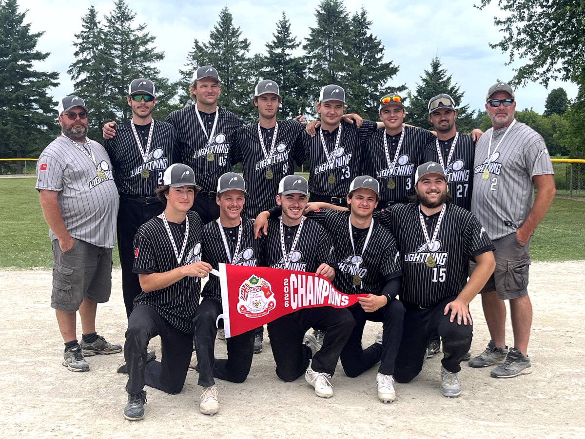 OASASoftball's tweet photo. U20 Eliminations 
Gold medalists 
Plattsville Lightning https://t.co/SZODWA7Xje