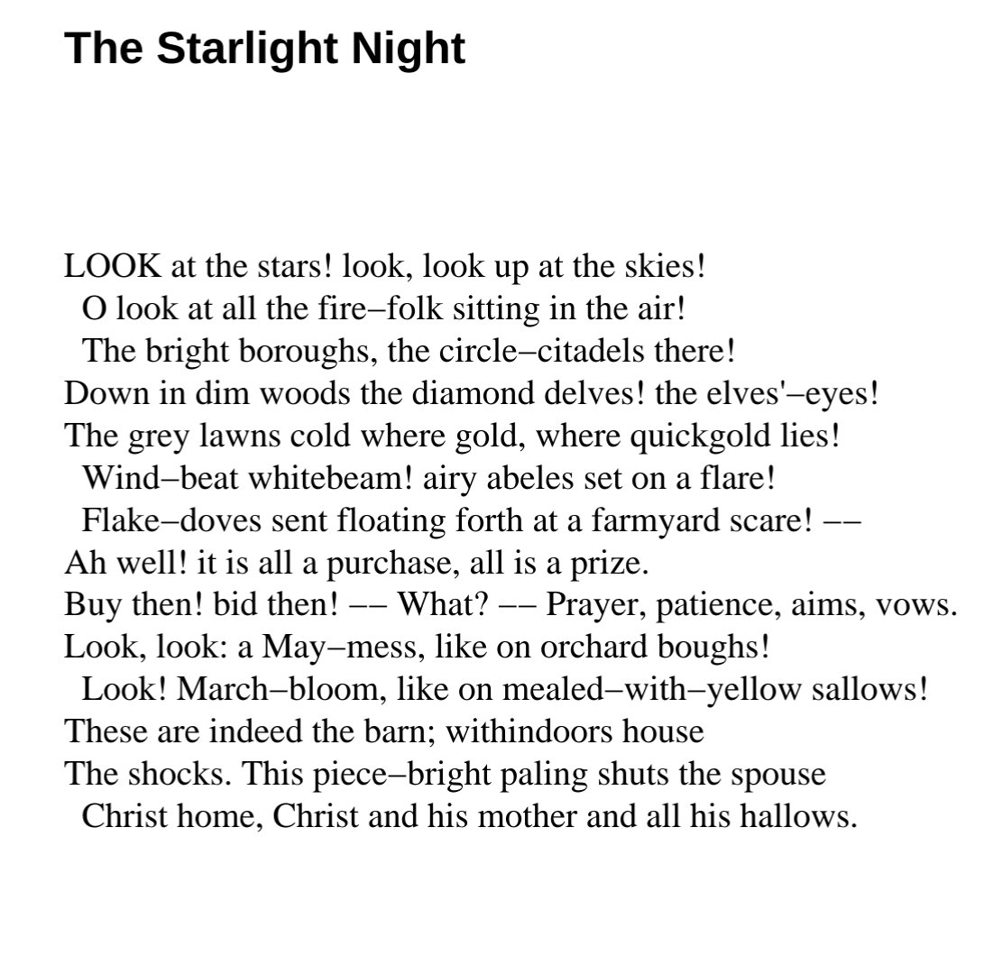 No_01144's tweet photo. Gerard Manley Hopkins https://t.co/SvnaHA0cwg