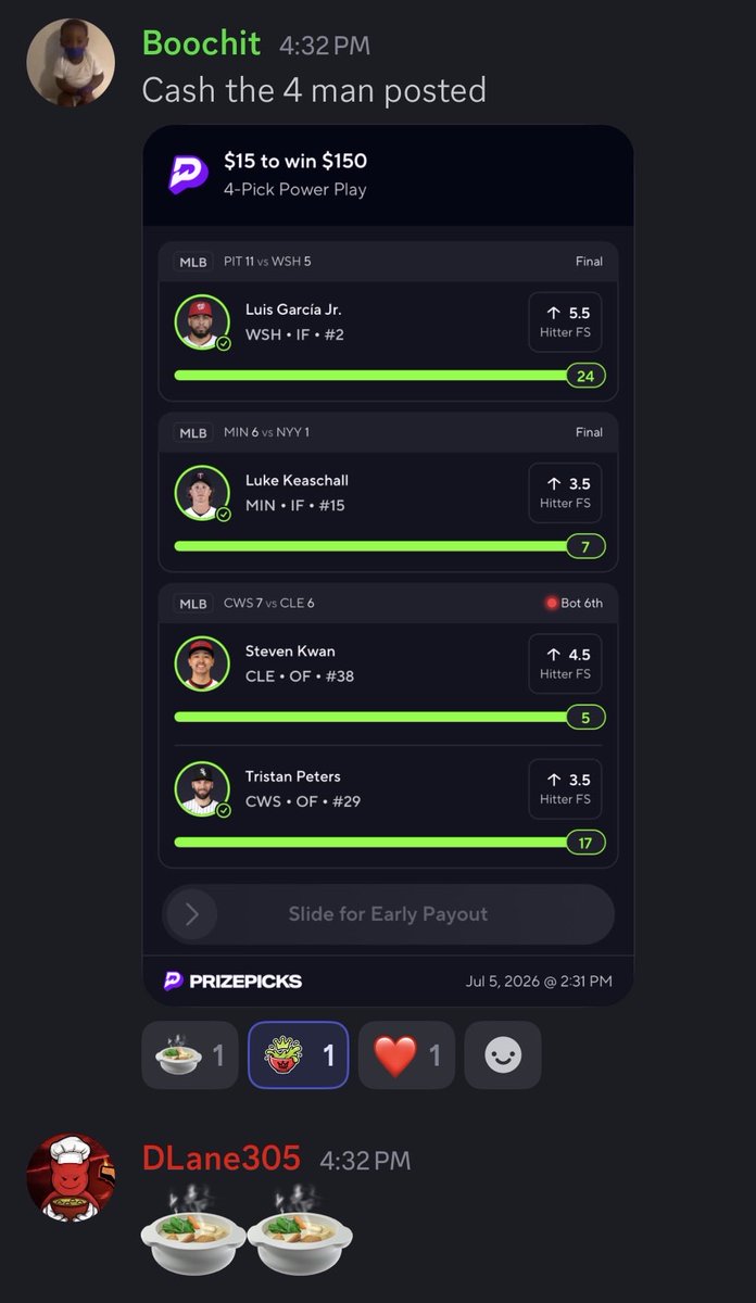 iGotPicksToo's tweet photo. @dlane305 got the discord 🍲 early… #SubUp #LinkInBio FIFA26 promo code https://t.co/kPQ07OWtog