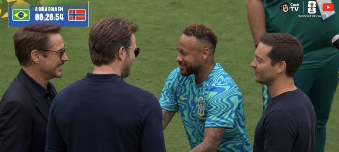 FootyHumour's tweet photo. Brazil even tried calling The Avengers to stop Haaland https://t.co/FlkEgQ7qjH