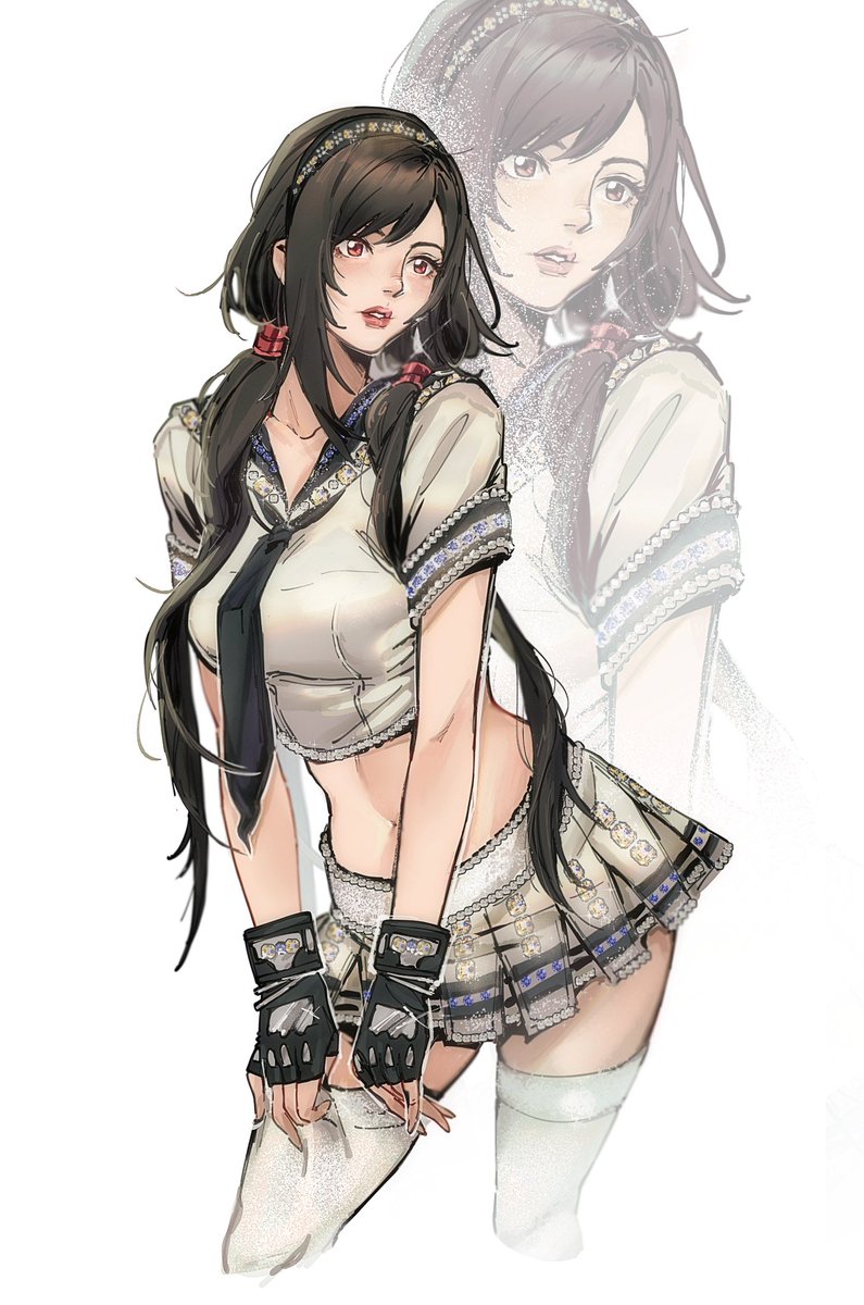 alliuhhhh's tweet photo. you have all the weapons you need, now fight tifa lockhart 

commission from @pudlqb 💖 https://t.co/SKYn8fhDsj