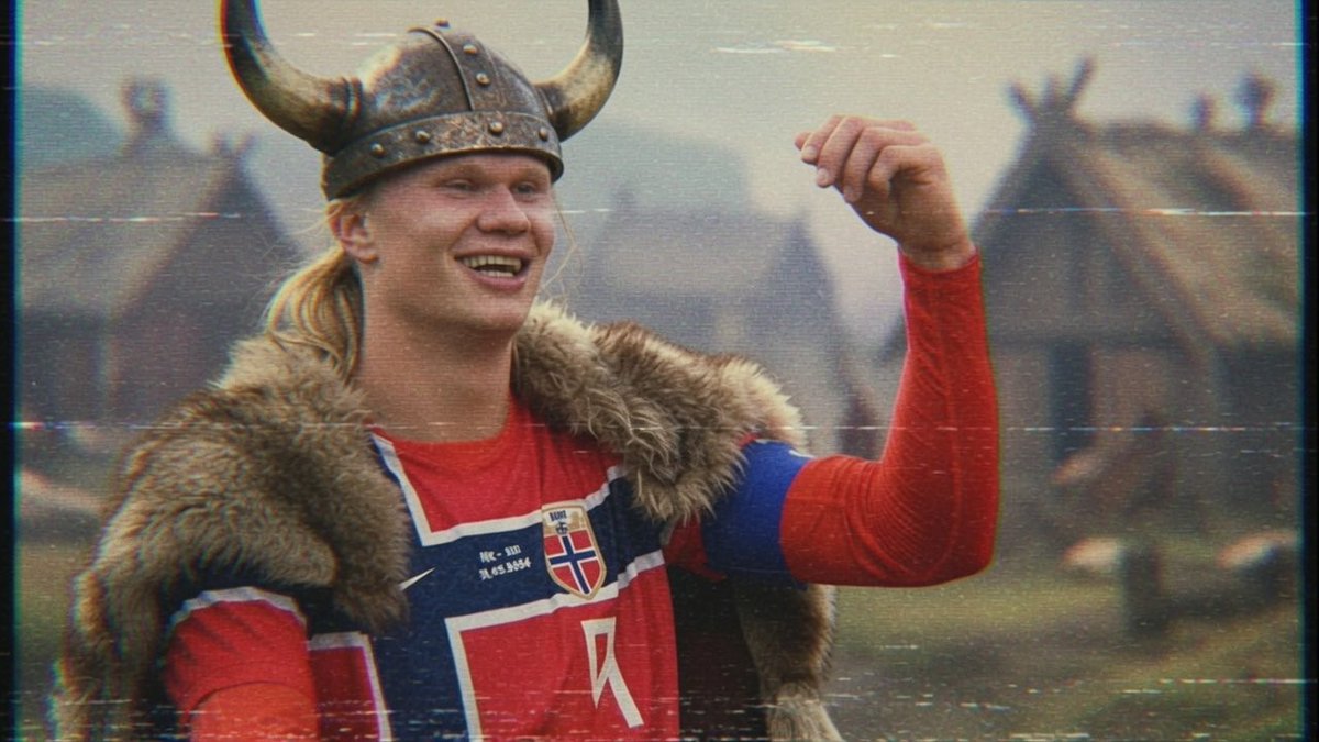 DataGolPro's tweet photo. El vikingo #Haaland 7 Goles ! https://t.co/ecl770qFRC