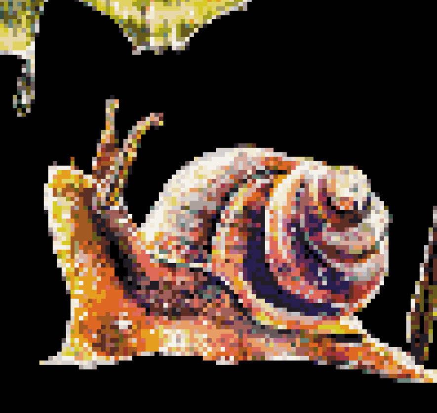CuteSnail666's tweet photo. cute snail pixel art 

#nature #snail #pixelart #art #BeautifulWorld https://t.co/D0JSjI16JI