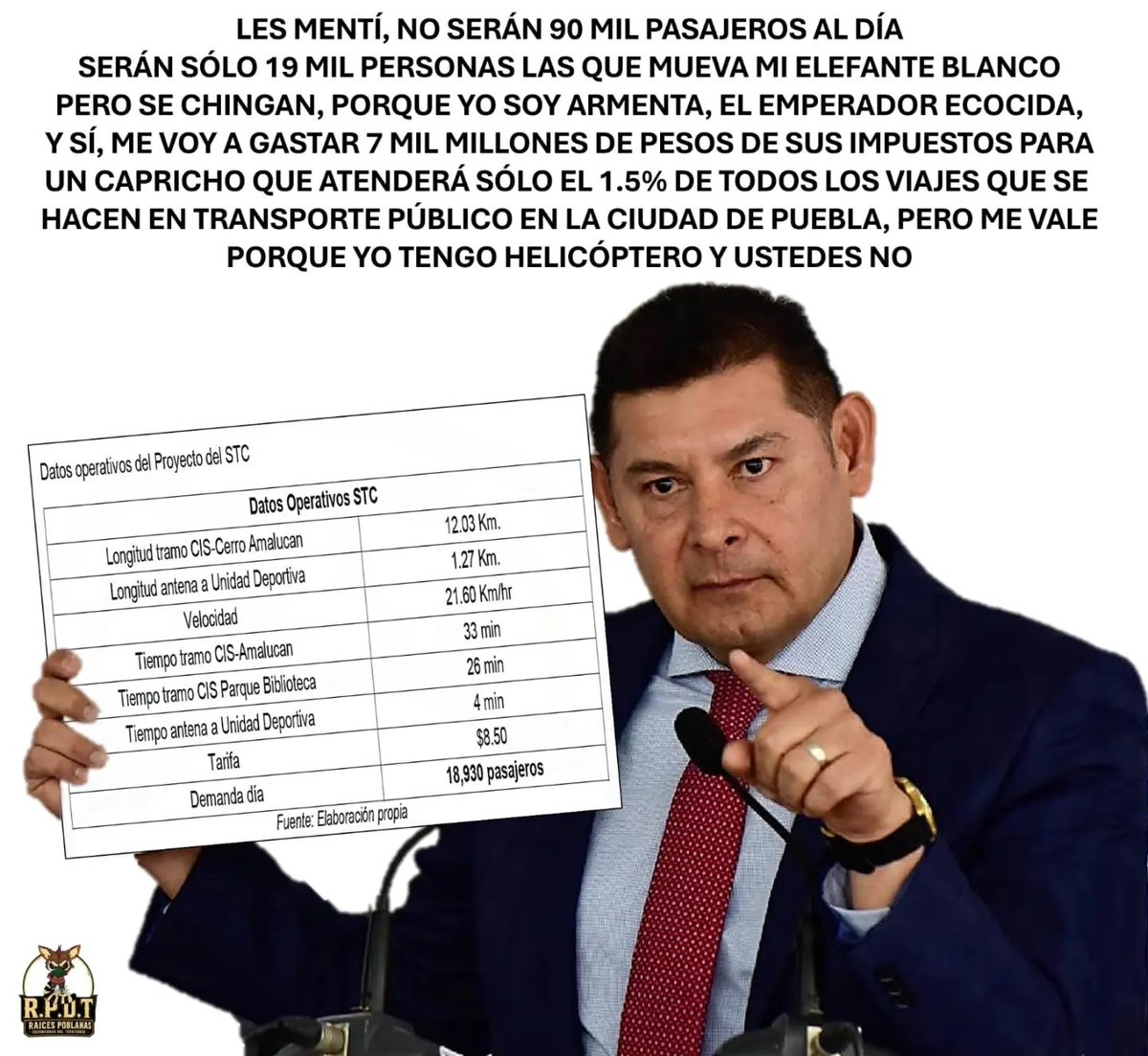 MonaMortiz's tweet photo. ¿7 mil millones de pesos para mover a menos 19 mil personas por día? 

#noalcablebus https://t.co/YmXACenyX4