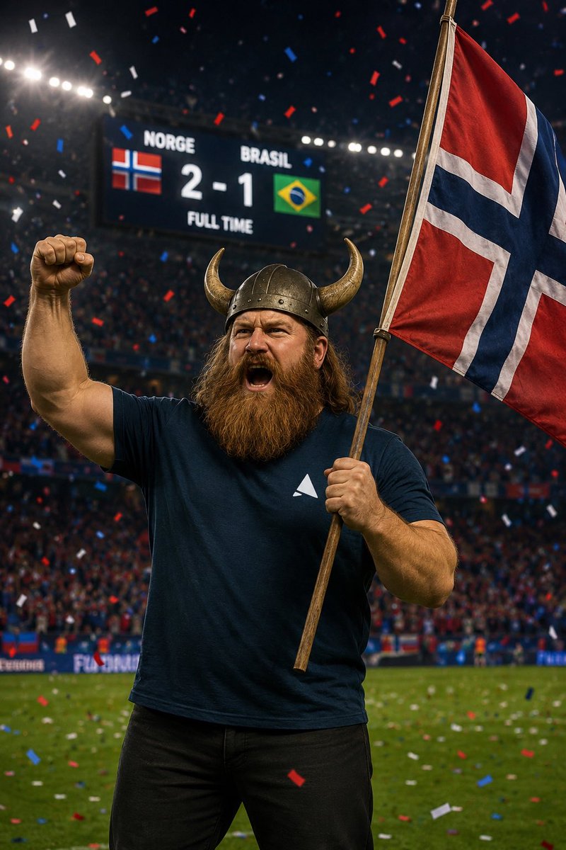 AryzeOfficial's tweet photo. Today, we’re all Norwegian. 🇳🇴
Congrats, brothers. 🪓 https://t.co/EgzoVxhaGA