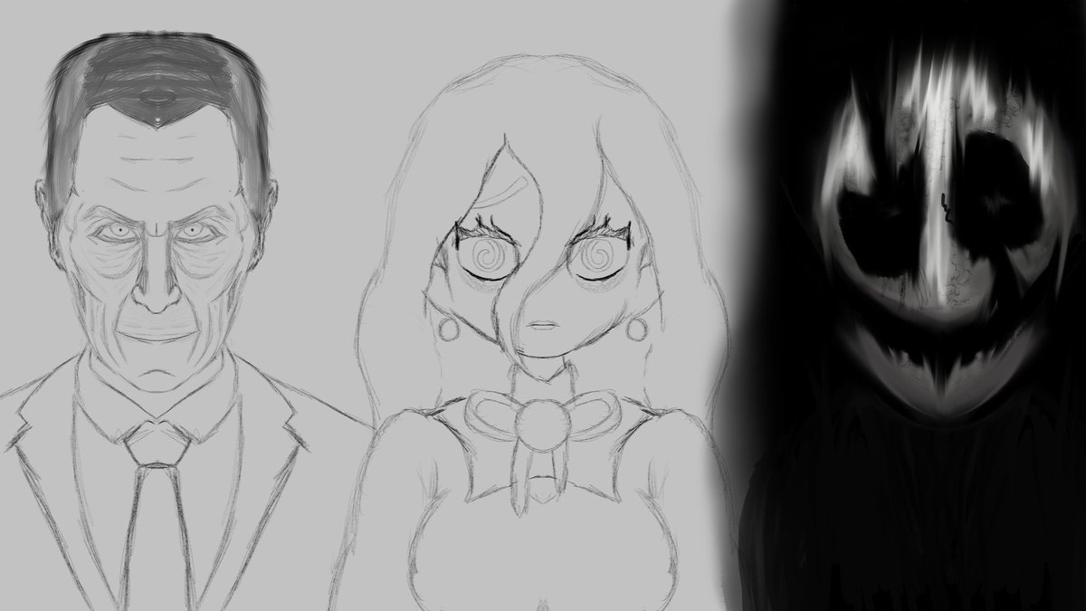 Sape_master's tweet photo. @PhelleAlt I can confirm since i draw him with G man and Hex

When i did and finish it krita closed suddenly and the file got corrupted https://t.co/Fa7KZJ592E