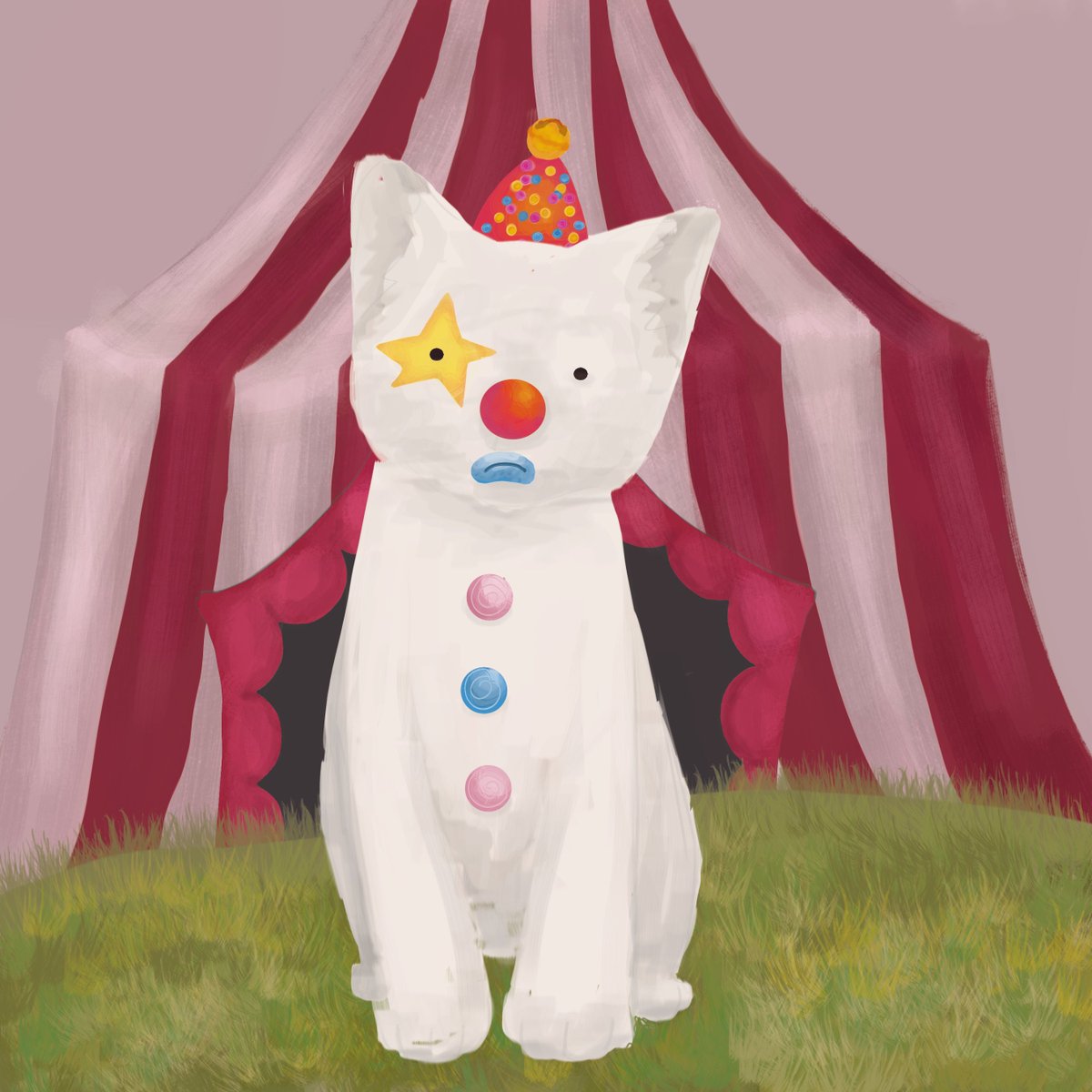 Jamzyyx's tweet photo. #artfight2026ㅤ first artfight attacks (Over the past five days of course) 
White oc  © asingularp (on AF) 
Black cat oc © crescentmilktea (on AF) https://t.co/4abz9DBcGG