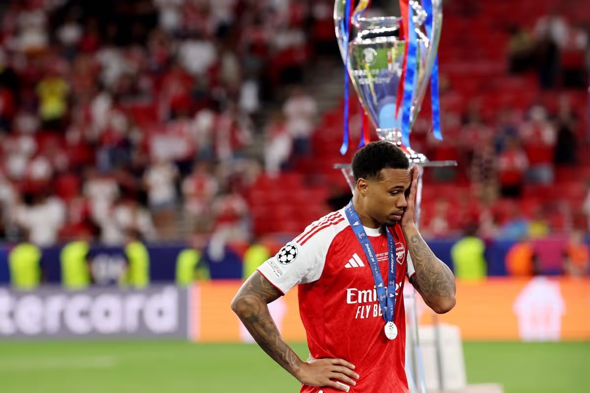 sgcfc23's tweet photo. What a Summer its been for Gabriel Magalhaes https://t.co/wnycnKWsCz