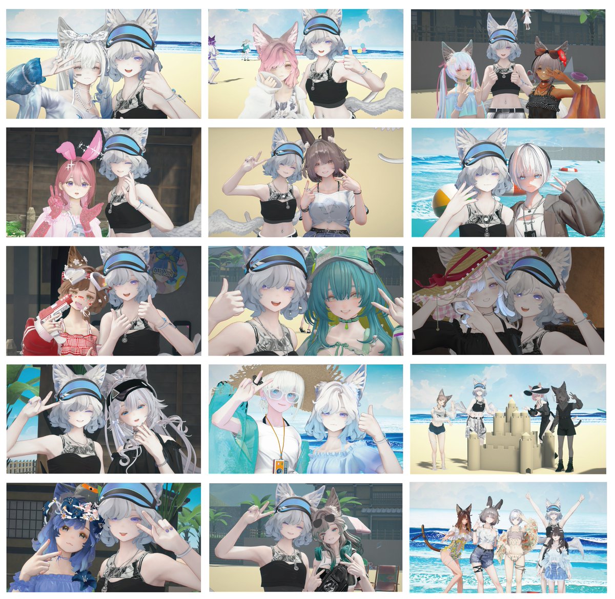 iam_pangexa's tweet photo. 先日開催された #マリシア海開き集会 に行ってきました🏖✨
波の音がよすぎて大体浜辺近くでウトウトしてました。
お写真撮ってくださった方々ありがとうございました～！ https://t.co/VOBk1zV1cK