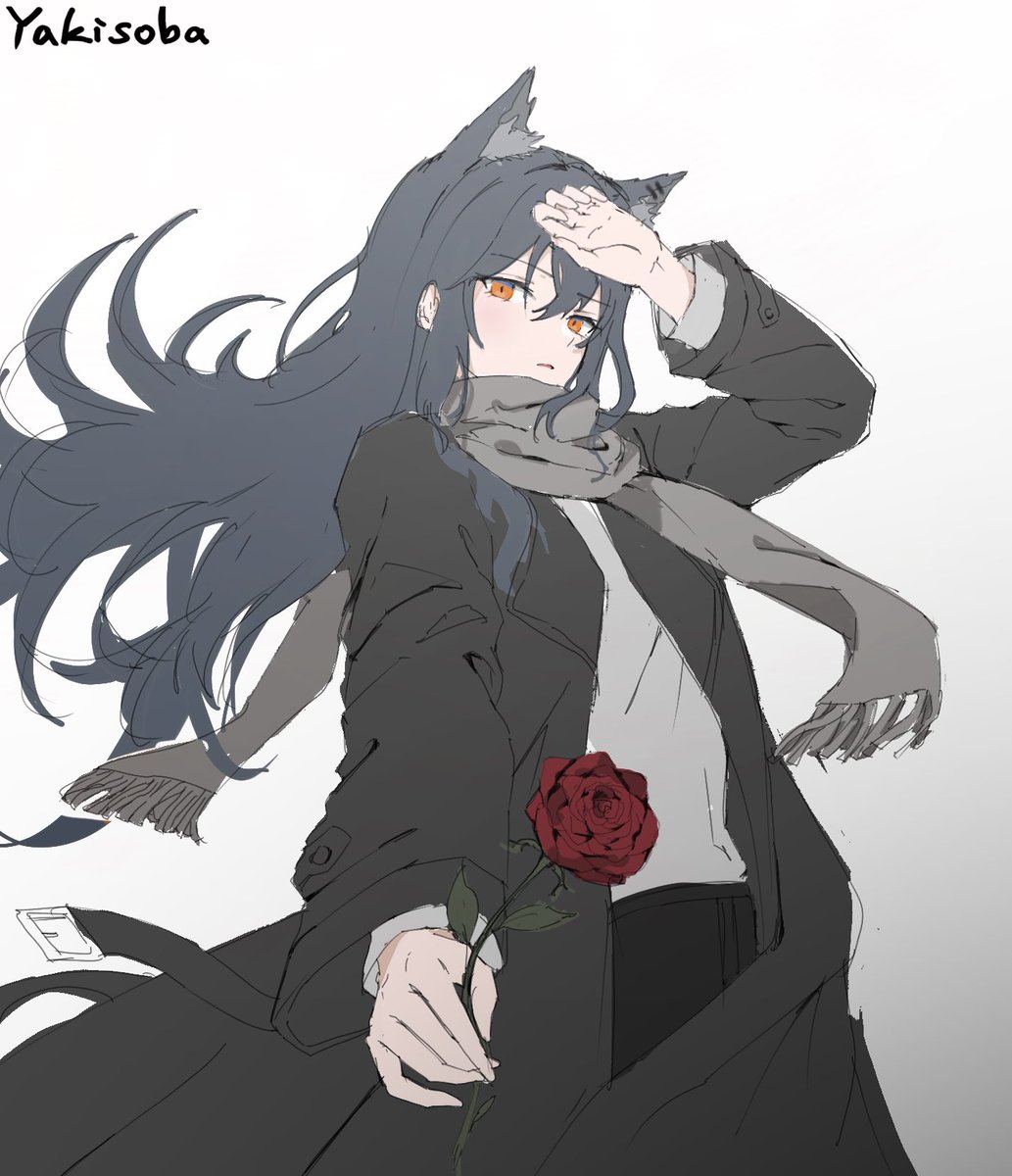 YAKISOBA_04123's tweet photo. 爱我吧
#双狼 #明日方舟
#テキラプ　#アークナイツ https://t.co/H47n9cQv5s