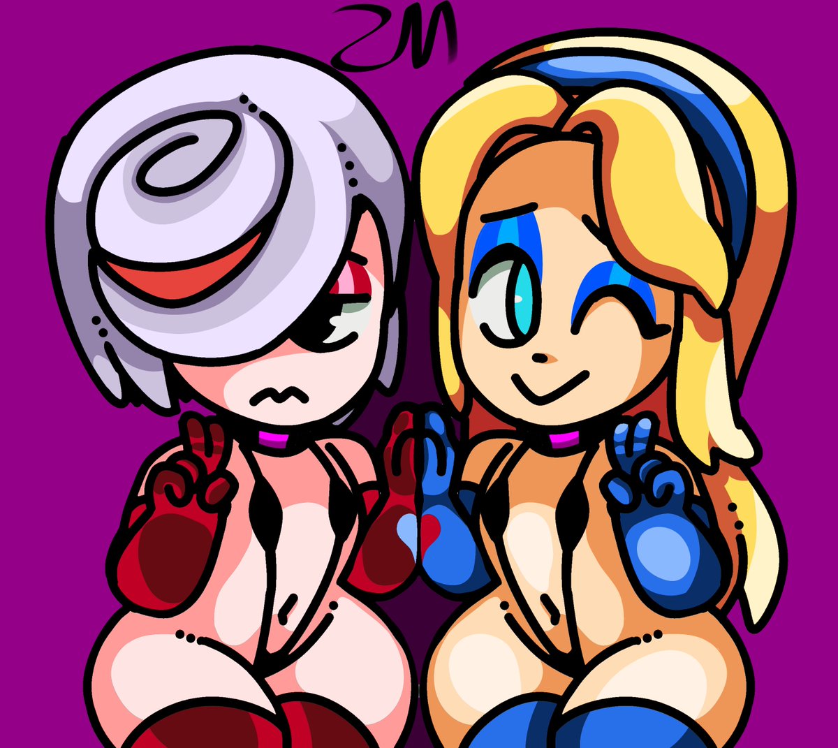 ZeCamArt's tweet photo. María y Sage! ❤️✨💙

Ojalá les guste esté nuevo dibujó hecho con cariño! Bonito día ;3 https://t.co/8ggx4WZYrO